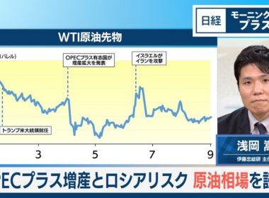 OPECプラス増産とロシアリスク　原油相場を読む【日経モープラFT】