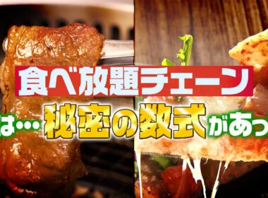 『がっちりマンデー!!』食べ放題のウラ側! 焼肉きんぐ･ピソラ! 儲かる食べ放題㊙️方程式! 9/7(日)【TBS】