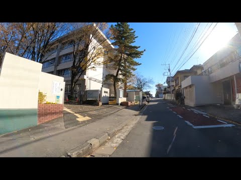 〖神奈川県〗川崎市立南生田中学校をバイクで廻るAround