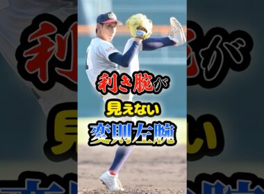 突如現れた「凄いフォームのやつ」に関する雑学　#野球 #高校野球 #甲子園