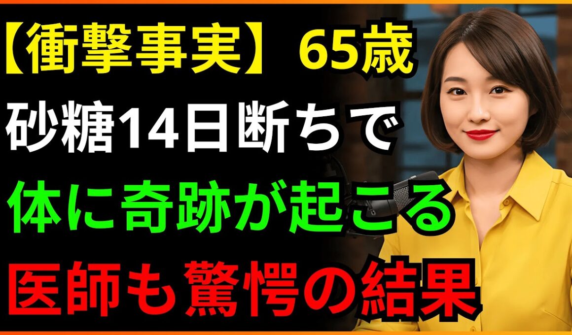 高齢期に砂糖を14日間やめたら体に起こるTop10の変化 ｜シニア健康改善法｜高齢者必見｜60代70代80代推奨｜ 高齢者の健康｜オーディオブック