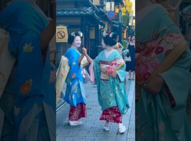 素晴らしい光景😀舞妓さん👘💖Kyoto🇯🇵