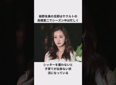 板野友美のベビーシッター活用エピソード#板野友美 #akb48 #高橋奎二