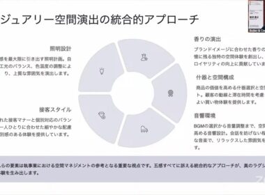 「富裕層はなぜ、百貨店を利用するのか？」一般社団法人 日本執事協会 附属 日本執事学校 一般公開授業【新井直之校長担当】
