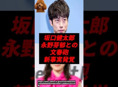 【文春砲】永野芽郁と坂口健太郎、新事実発覚..