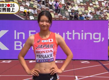 【田中佑美】本当にありがたい経験「女子100mハードル 予選2組、13秒05で6着」【東京2025世界陸上】