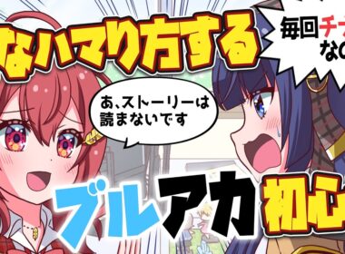 変なハマり方するブルアカ初心者【アニメ】