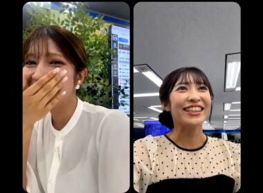 25.09.18 20:51~ InstaLive インスタライブ #山岸愛梨 🍙 #岡本結子リサ 🐿  左右反転