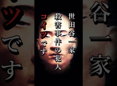 世田谷一家殺害事件の犯人とは　#事件 #shorts #未解決事件