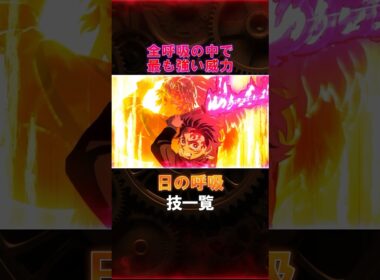 竈門炭治郎・継国縁壱、日の呼吸技一覧 #鬼滅の刃 #竈門炭治郎 #継国縁壱 #柱 #呼吸 #日の呼吸 #ヒノカミ神楽