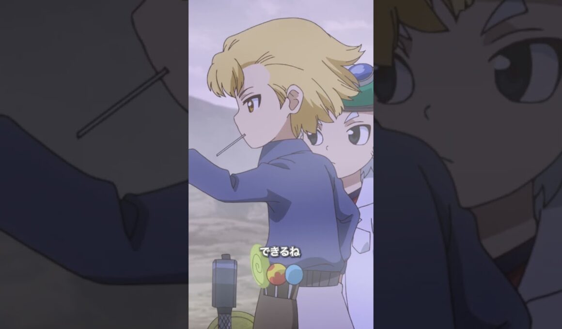 「もう1.27度、射角を下げな」／『Dr.STONE SCIENCEFUTURE』4期13話より「同じ月を見て」／各配信サイトで配信中 #drstone