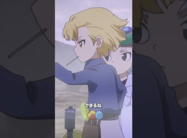 「もう1.27度、射角を下げな」／『Dr.STONE SCIENCEFUTURE』4期13話より「同じ月を見て」／各配信サイトで配信中 #drstone