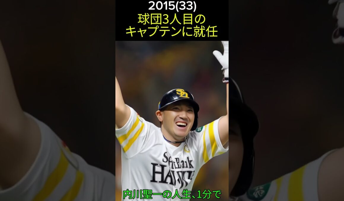 内川聖一の人生、1分で。 #内川聖一 #プロ野球 #historyshorts
