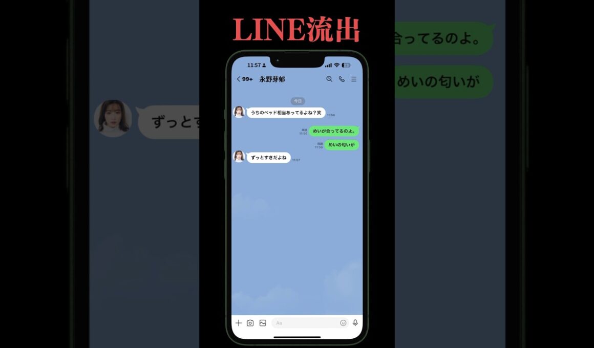 【永野芽郁×田中圭】LINE流出🔥熱い恋愛の行先は天国か？地獄か？