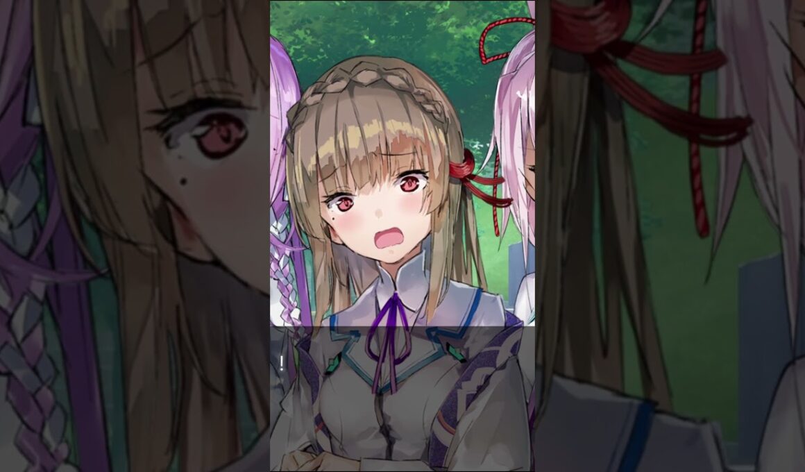 授乳を始めるユイナ先輩 #ヘブバン #shorts 『プロジェクト・フェンリル-千の恵みをきみに-』