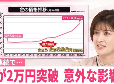 【なるほどッ！】「金」また最高値──売り時は？  結婚指輪に“異変”？  議員バッジも高騰…税金で捻出も返還進まず