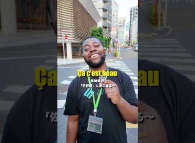 完全に日本語に聞こえるフランス語３選　#日本語 #フランス語