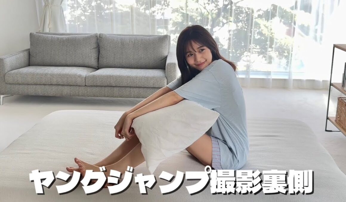 【ヤングジャンプ巻末グラビア】撮影裏側お見せします😚【撮影Vlog/ムーミンバレーパーク】