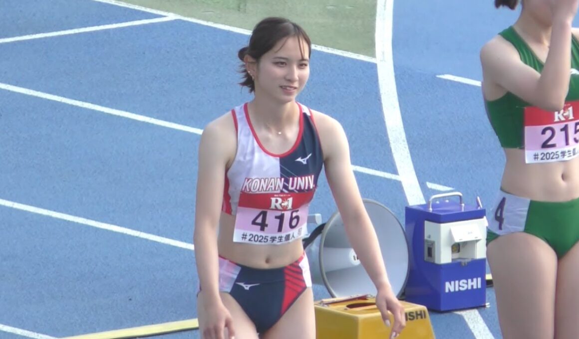 学生個人陸上2025  女子100ｍ  ファイナル