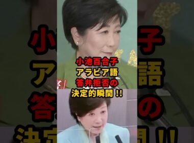 ㊗️200万再生!! 小池百合子のエジプト優遇...すべての元凶は学歴詐称問題にあり！ #小池百合子 #学歴詐称