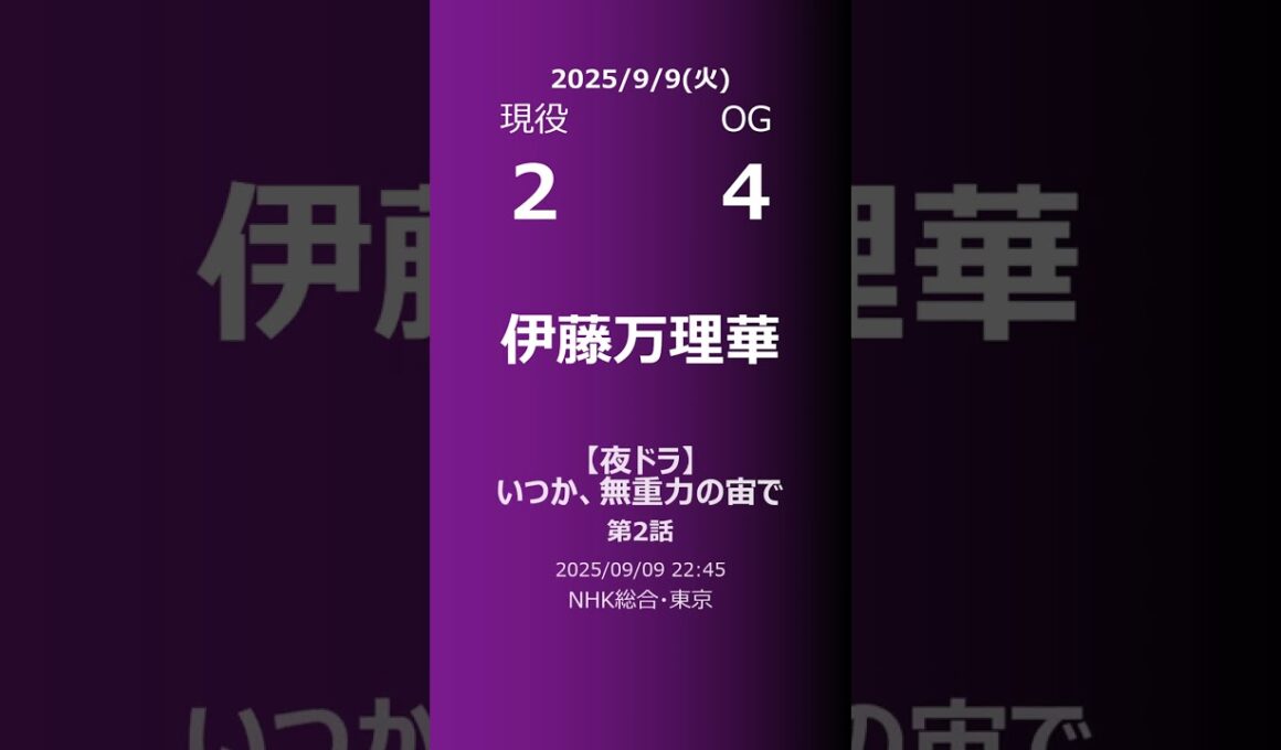 【明日の乃木坂】現役・OG 2025/09/09 #shorts #乃木坂46 【番組出演】