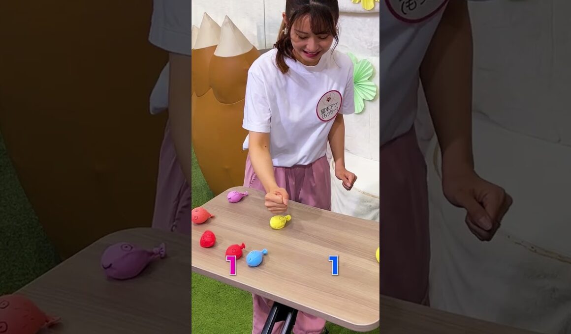 望木アナと風船膨らまし対決 #game  #ウルフィ #メーテレ #shorts
