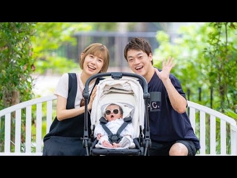 ＜フジテレビ山崎夕貴アナ＞2歳・息子＆夫・おばたのお兄さんとの3ショットが公開　夫は「体力とガッツがある」妻に感心