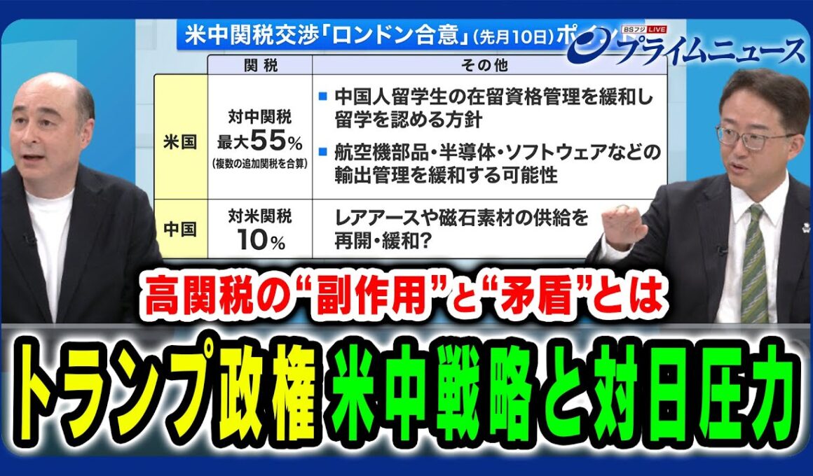 【外交＆経済政策の“矛盾”】関税措置の“副作用”と強気政策の裏側に潜む“矛盾”とは ジョセフ・クラフト×佐橋亮 2025/7/1放送＜後編＞