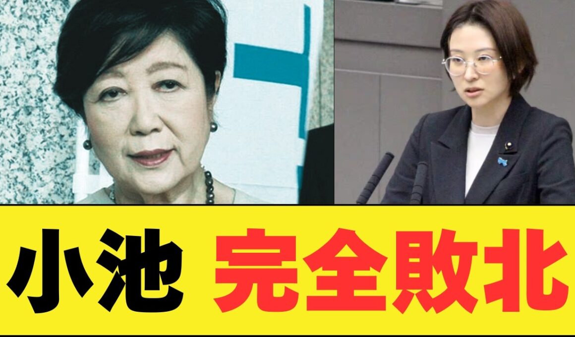 【衝撃】小池百合子 さとうさおりの指摘に完全敗北する