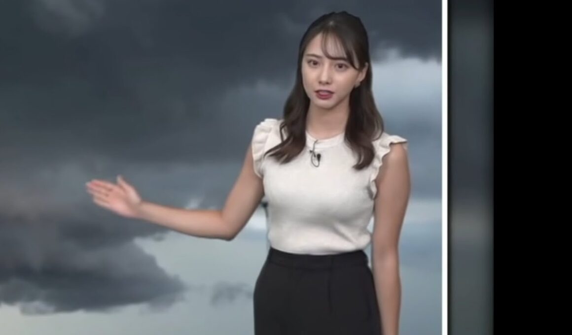 吸う息多めのお天気お姉さん