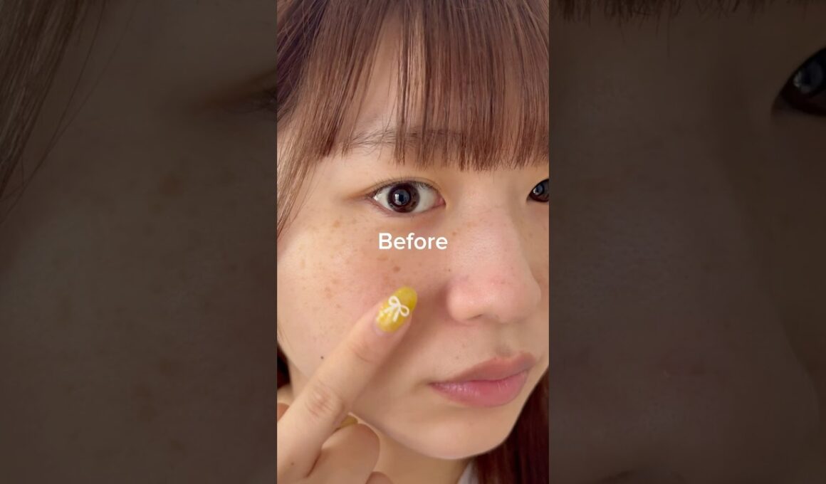 シミ多すぎてオバ肌って言われたから1週間でケアしてみた🔥使ったアイテムはプロフのリンクに貼ってます✨#シミ #美容液 #垢抜け #スキンケア #pr