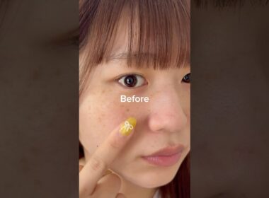 シミ多すぎてオバ肌って言われたから1週間でケアしてみた🔥使ったアイテムはプロフのリンクに貼ってます✨#シミ #美容液 #垢抜け #スキンケア #pr