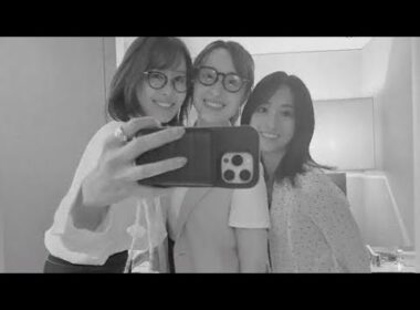【TBSアナ仲良し3ショット💐】良原安美アナ「我がパワースポット」✨同期の宇賀神メグ＆田村真子と笑顔のスリーショット公開！