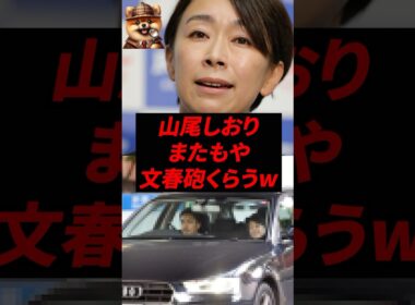 ㊗️260万再生！山尾しおり、またもや文春砲くらうw