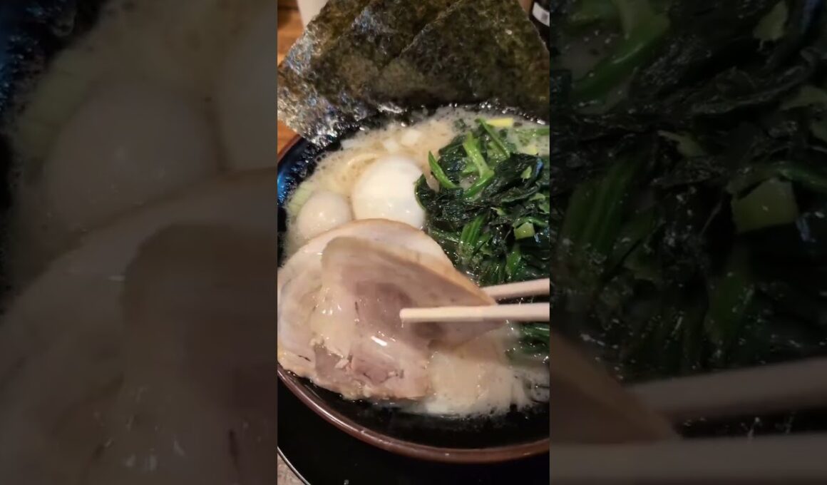 まずすぎた家系ラーメン