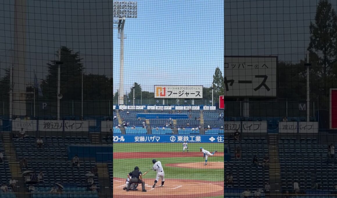 鈴木唯斗選手　レフトへの逆転ツーランホームラン！