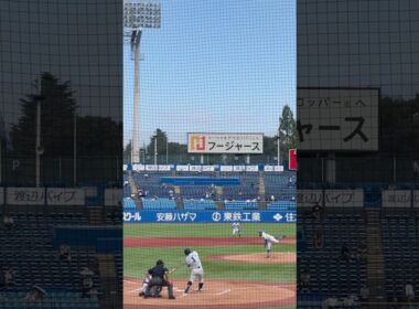 鈴木唯斗選手　レフトへの逆転ツーランホームラン！