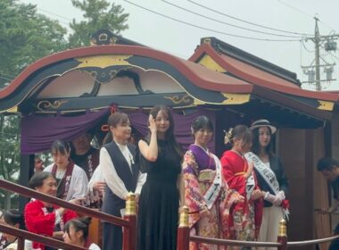 津祭り・1日船長・森香澄さん