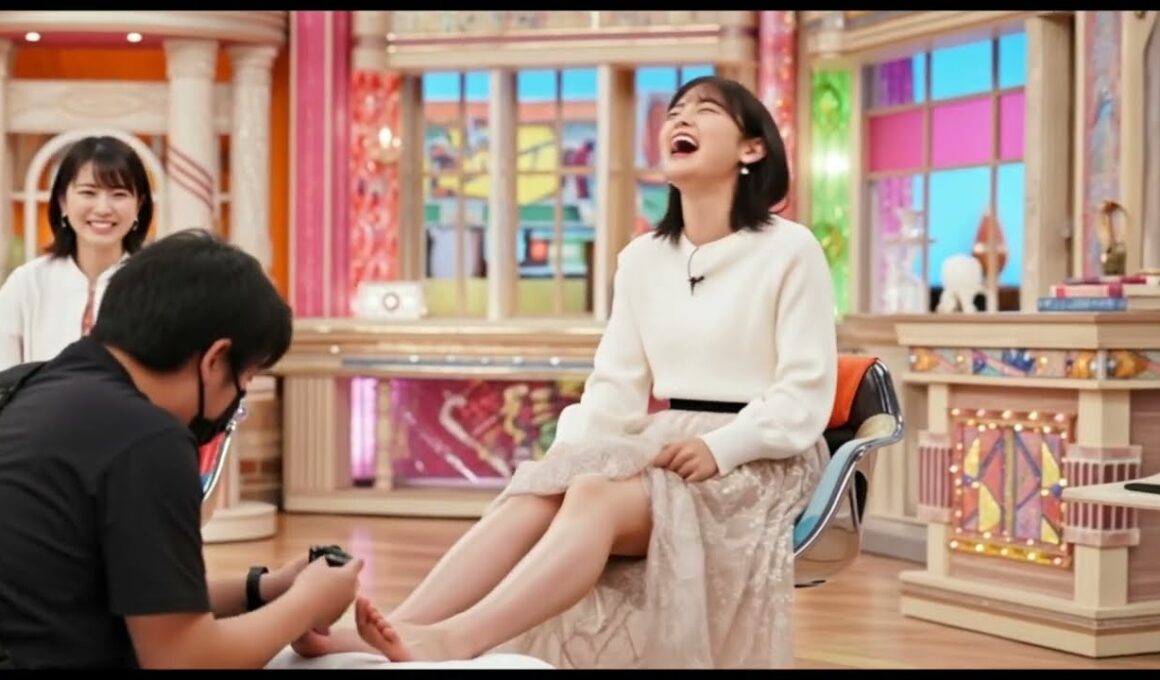 足ツボマッサージで絶叫する女子アナさん
