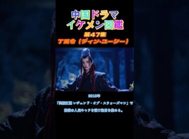 【中国ドラマイケメン図鑑】第47集　丁禹兮（ディン・ユーシー）「花の都に虎われ～The Romance of Tiger and Rose～」「月光変奏曲～君とつくる恋愛小説～」「笑傲江湖」
