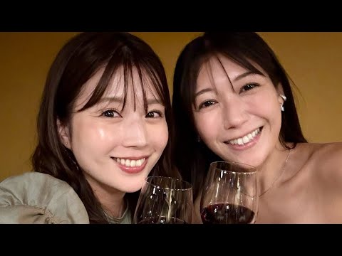 🍷6時間飲み明かした夜――田中萌アナ＆美人予報士の“素顔の友情”✨
