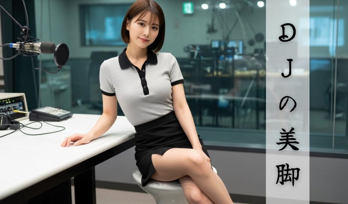 ラジオDJのパンスト美脚と華麗な衣替え