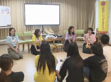 アナウンサーらが絵本の読み聞かせ　24時間テレビの寄付金活用　名古屋・中村区の児童養護施設