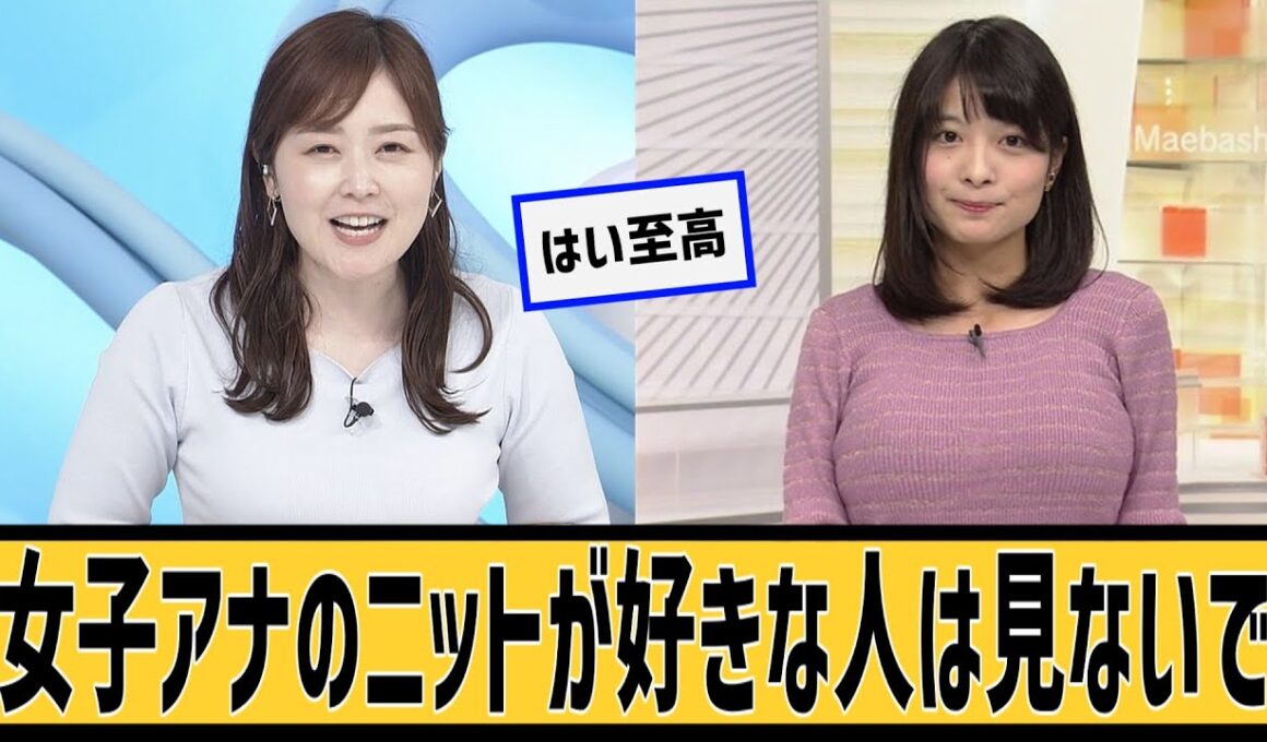 女子アナのニットが好きな人に対するネット民の反応#2ch#5ch#なんｊ#なんＧ