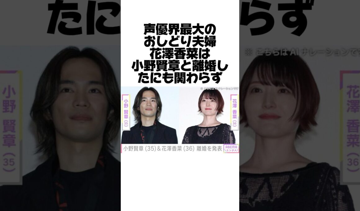 声優界が激震した2人の離婚理由とは？