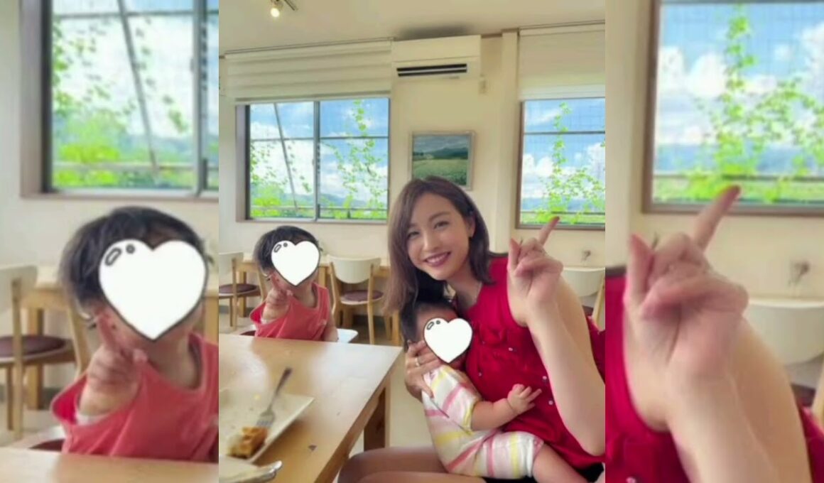 🐬👩‍👧‍👦✨新井恵理那　1歳長男＆4カ月長女と3連休満喫！水族館🐠での親子ショットに「可愛いママ😍」「癒される🥰」の声