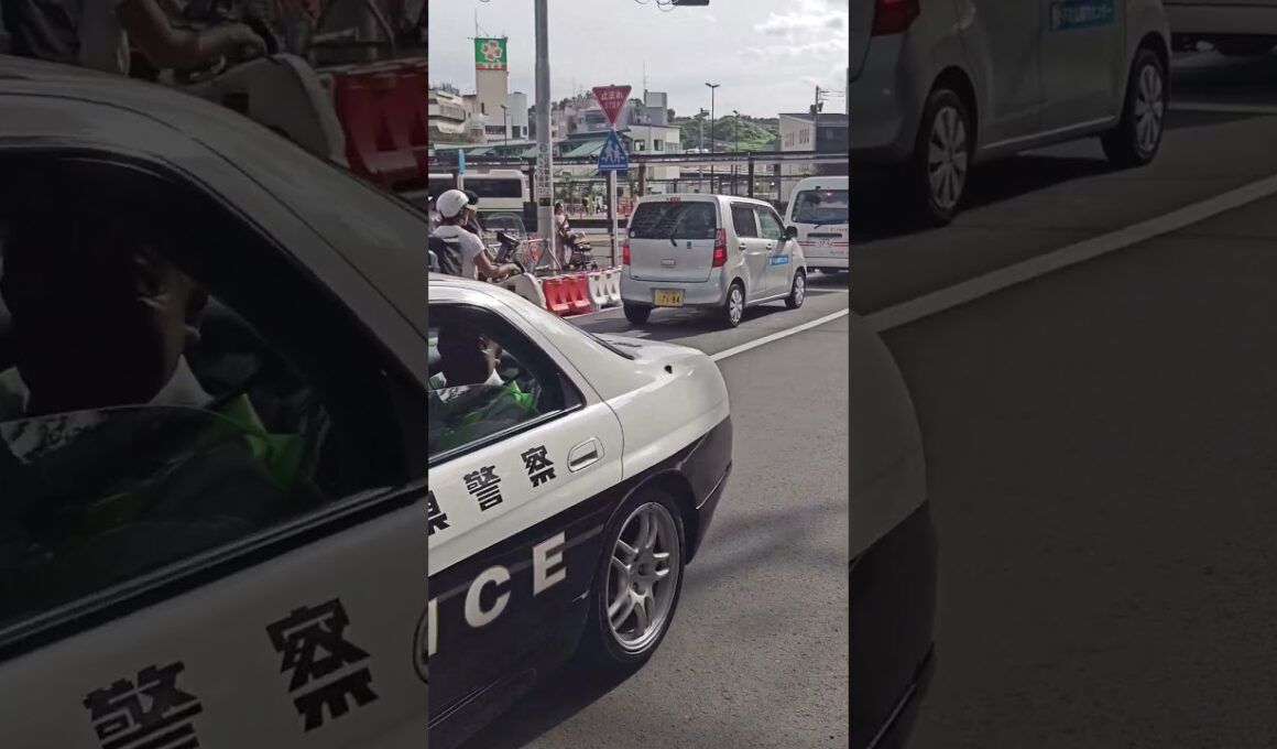 なかなか見ないGTR R33パトカー🚨、一日警察署長・阿部華也子さん、目覚まし土曜日キャスター✨️、交通安全パレード、神奈川県警察🚨