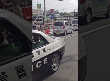なかなか見ないGTR R33パトカー🚨、一日警察署長・阿部華也子さん、目覚まし土曜日キャスター✨️、交通安全パレード、神奈川県警察🚨