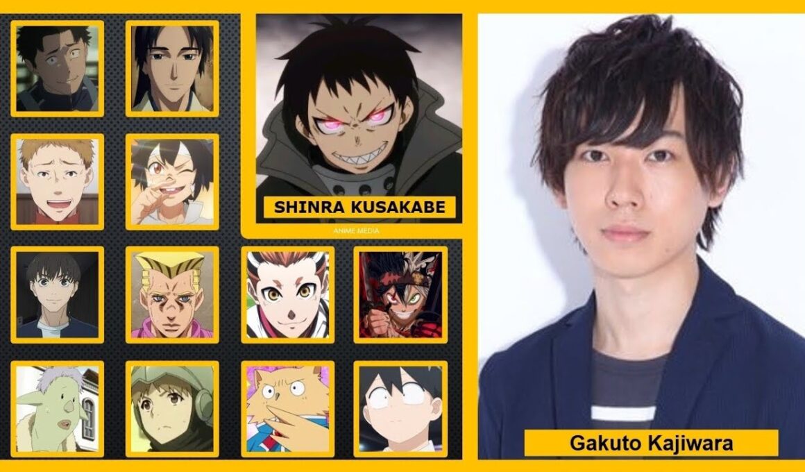 Fire Force Japanese Voice Actors and their Characters #fireforce #seiyuu #anime #voiceactors