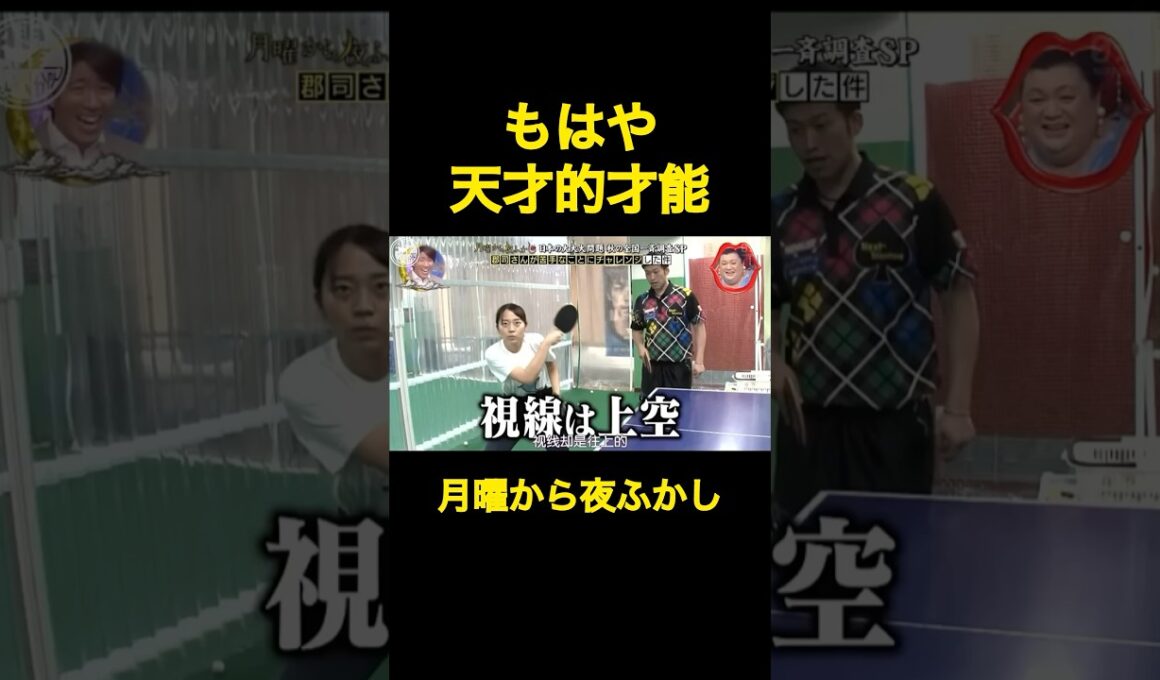 運動音痴の郡司さん　何回みても笑ってまうww#月曜から夜ふかし #マツコ #おもしろ